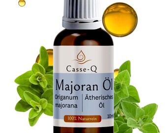 100% pure marjoram oil – essential oil, aromatherapy, diffuser, room fragrance, DIY cosmetics & massage | hand-bottled in Germany
