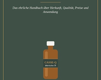 The Truth About Essential Oils E-Book PDF | Handbook with 70 Oil Profiles | Aromatherapy Guide | Instant Download (German)