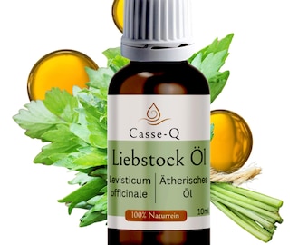 100% pure lovage oil – essential oil, aromatherapy, diffuser, room fragrance, DIY cosmetics & massage | hand-bottled
