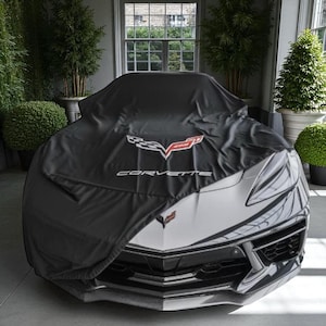 Car cover with Logo for ALL CORVETTE models, specially produced for your car