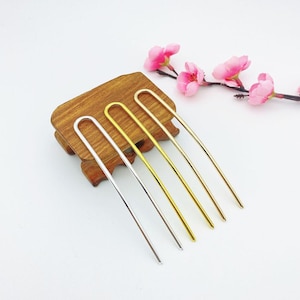 10cm(4 inches) long Silver/Gold/KC Gold hair pins, U shape copper hair pins, hair forks, hair clips hair holder for jewelry hair accessories