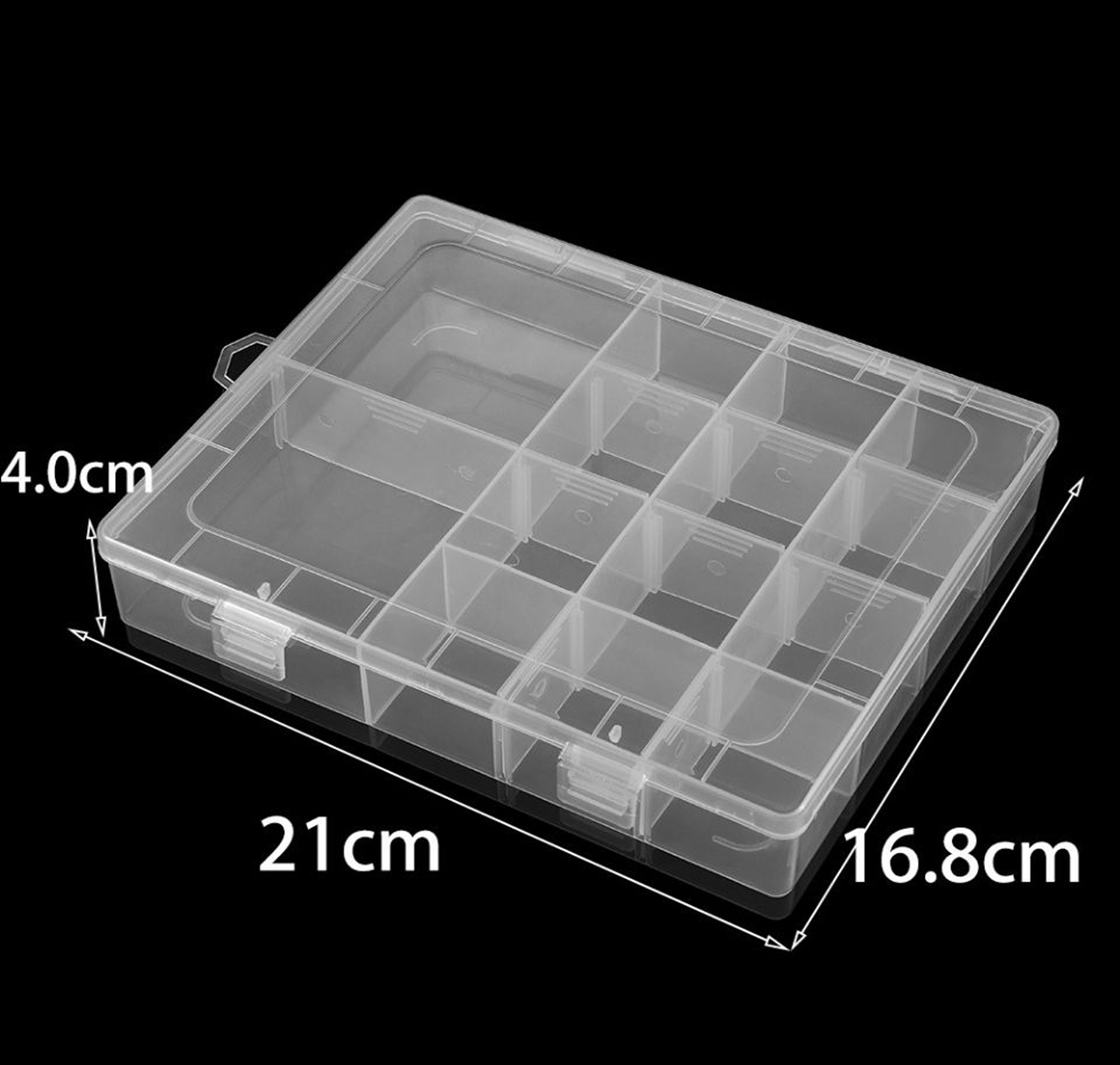 Assorted Clear Plastic Box, Organizer Box, Transparent Plastic Box