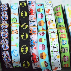 10ft 5/8&#39;&#39; wide Jacquard ribbon Cartoon Woven ribbon cartoon Jacquard trim sewing craft ribbon