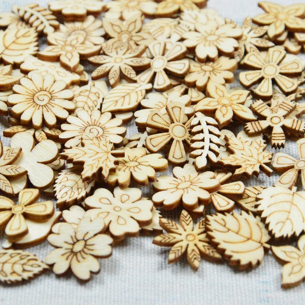 Wood Charms - Etsy