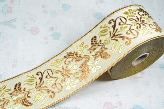1 Meters Sewing Fabric Jacquard Ribbons Floral Embroidered Straps Woven Lace Trim Stylish &ndash; Buy The Best Products In The Ayzeze Online Store