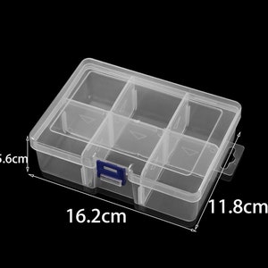 Assorted plastic box, Clear plastic box jewelry organizer box, Transparent box bead storage container box, choose you like image 9