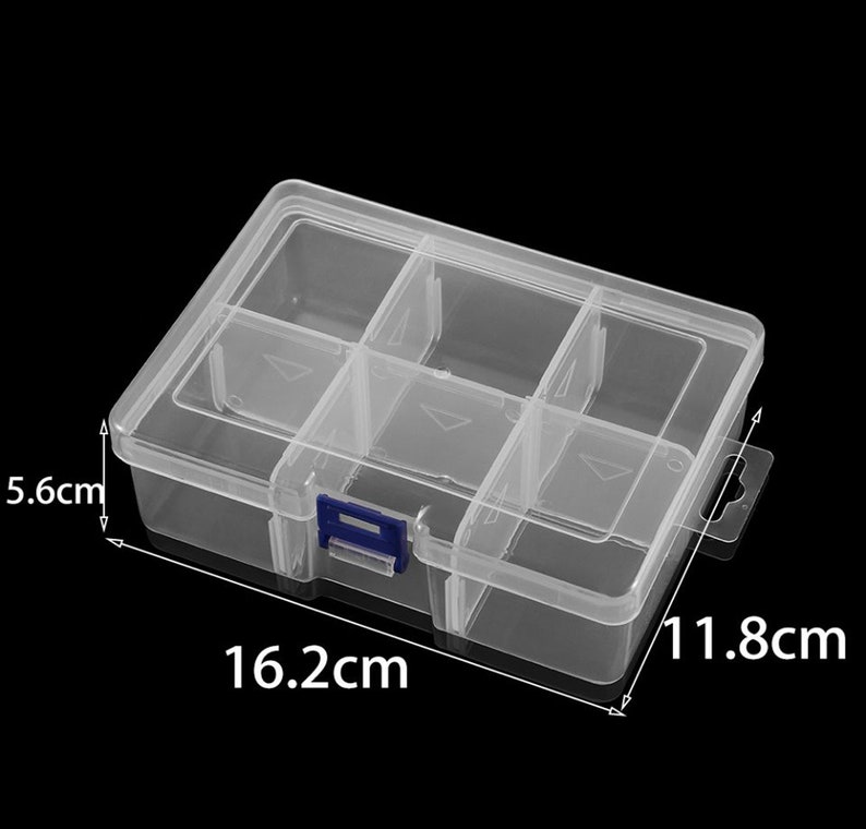 Assorted plastic box, Clear plastic box jewelry organizer box, Transparent box bead storage container box, choose you like image 9