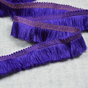 1&#39;&#39; wide Grappa cotton fringe trim, cotton brush fringe ribbon sewing trim for jewelry decoration