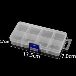 Assorted plastic box, Clear plastic box jewelry organizer box, Transparent box bead storage container box, choose you like image 8