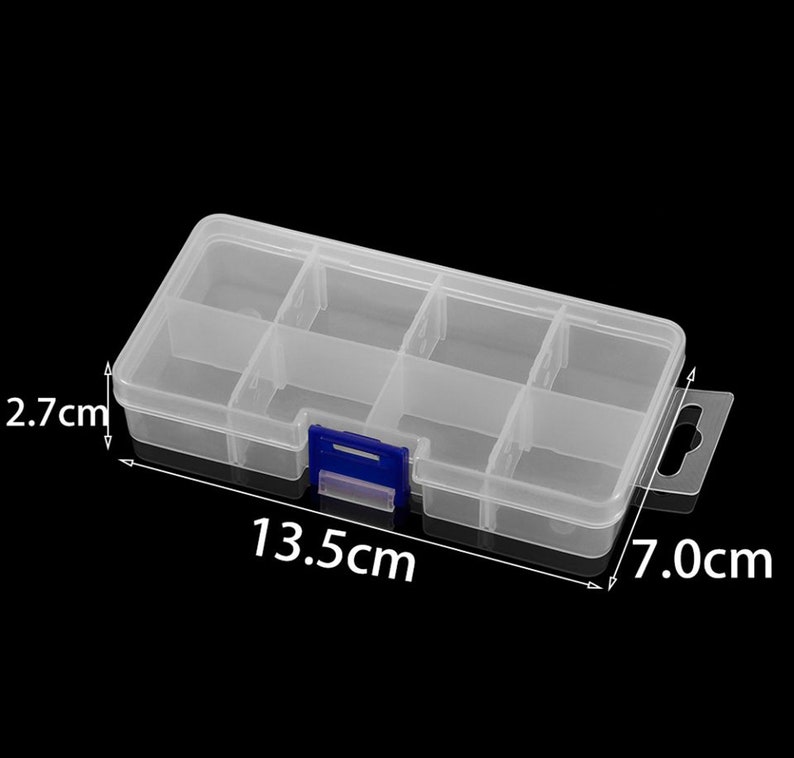 Assorted plastic box, Clear plastic box jewelry organizer box, Transparent box bead storage container box, choose you like image 8