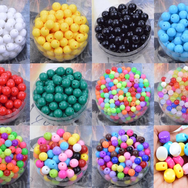 Plastic Round Balls Etsy