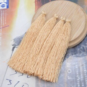 20pcs x 3.5&#39;&#39; Length large tassels, Old Silk fringe tassels for jewelry decoration
