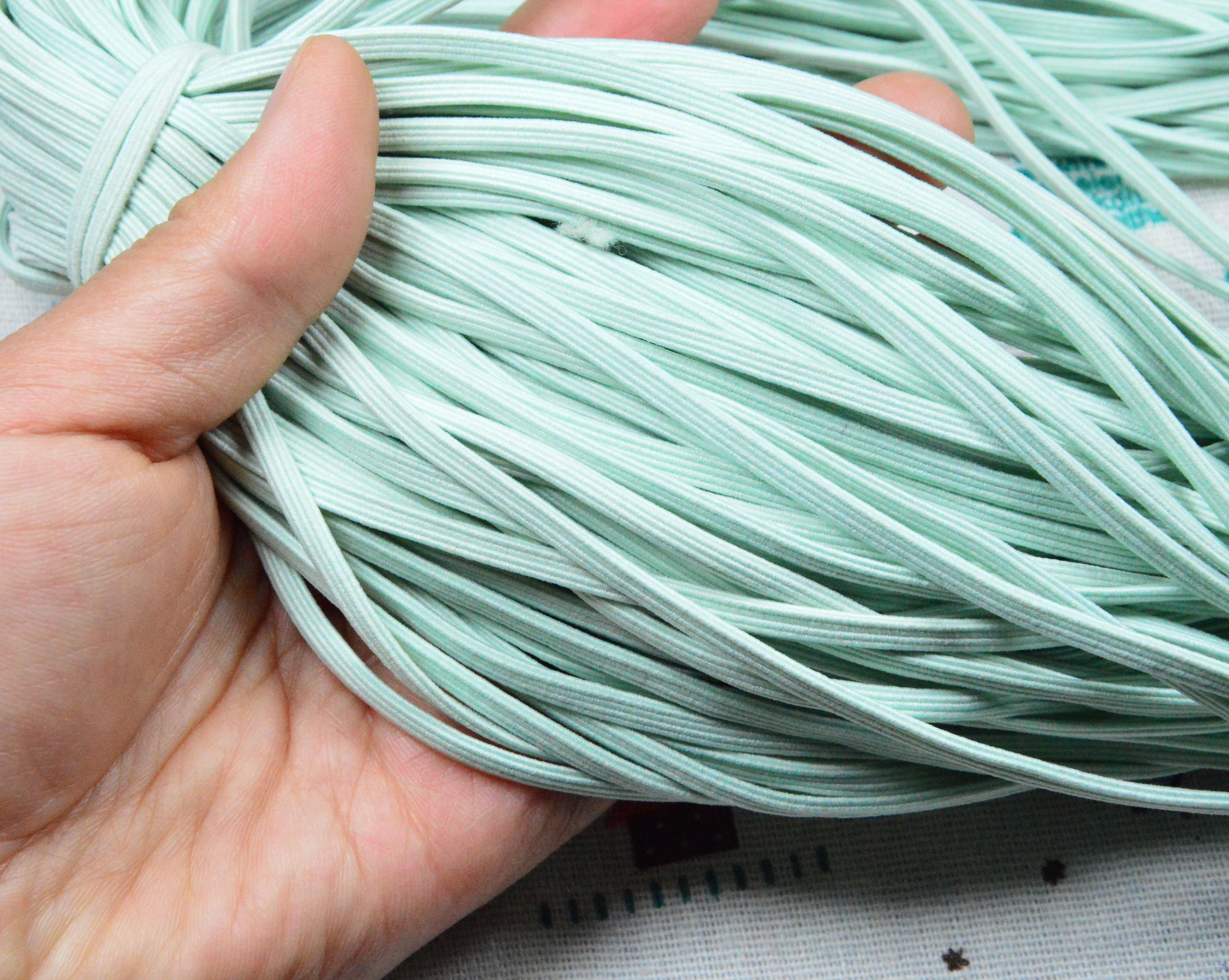 Corda Elastica Masidef In Polipropilene 4mm Bianca Inserti Colorati - Foto 4