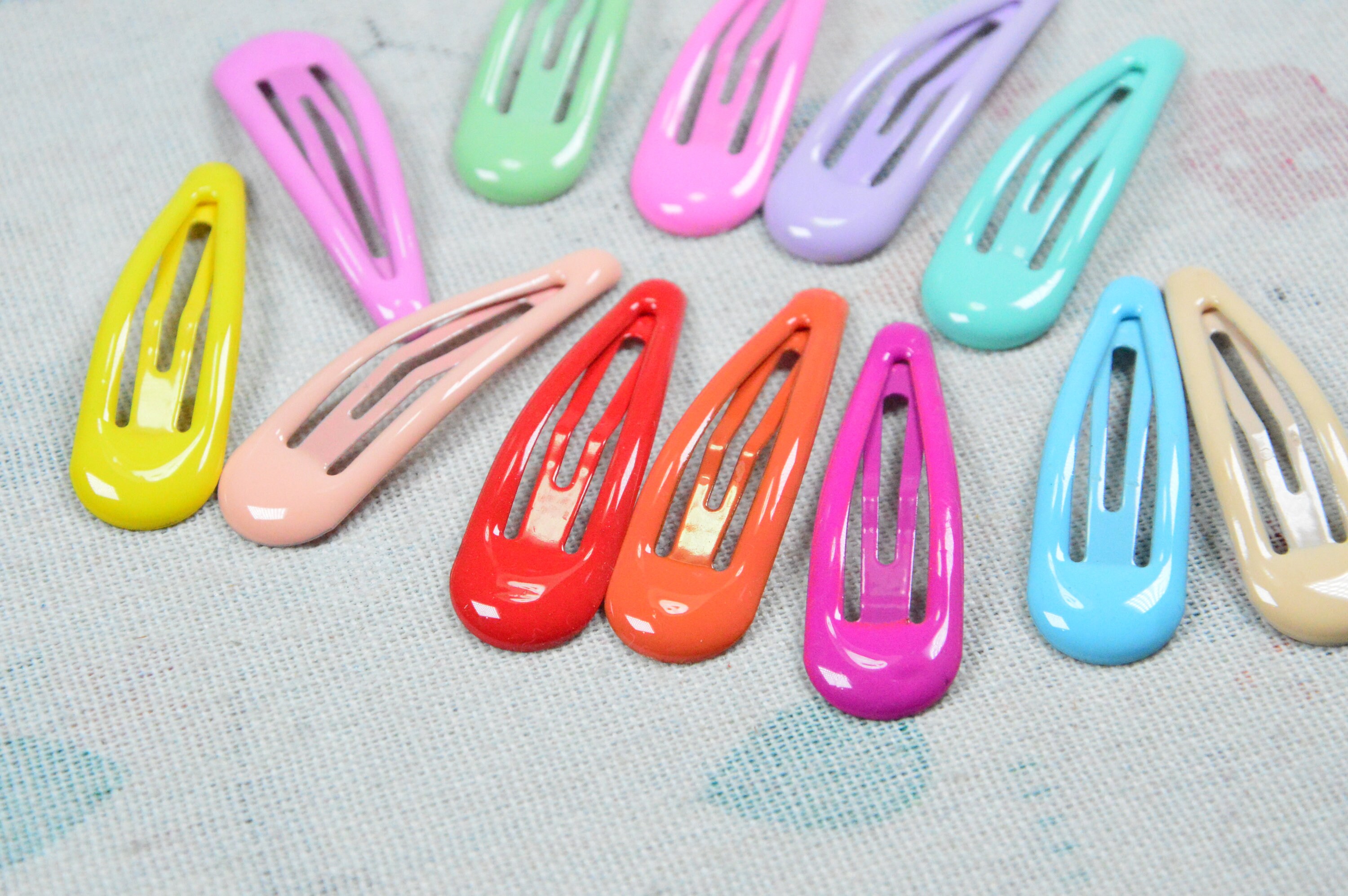 Clip Per Capelli A Scatto In Metallo Lunghe 8 Cm, Fermagli Per Capelli Antiscivolo Per Ragazze E Donne, Accessori Per Capelli, 30 Pz. (nero - Foto 3