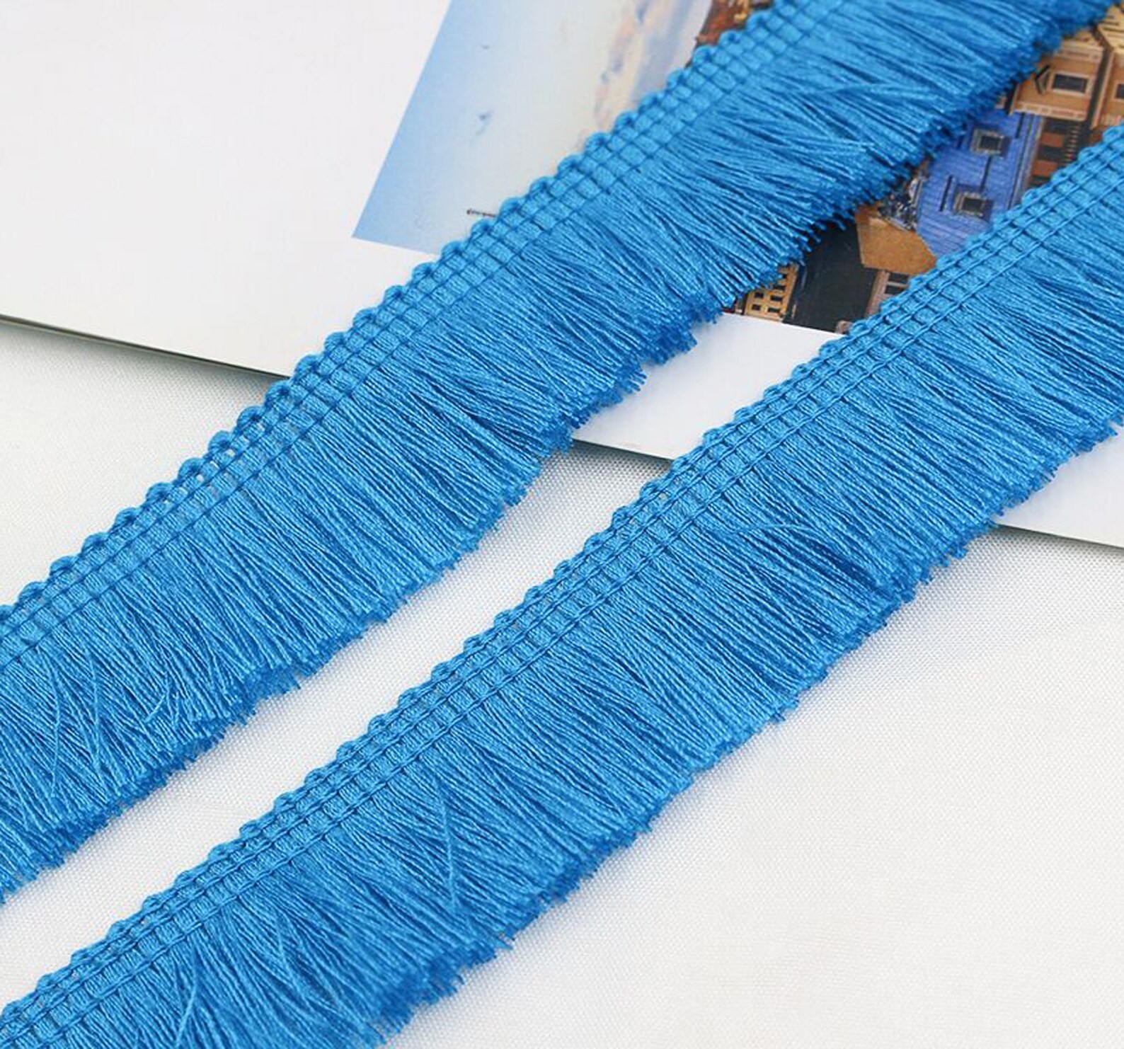 1'' Wide Silk Fringe Trim 10ft Silk Tassel Fringe Etsy