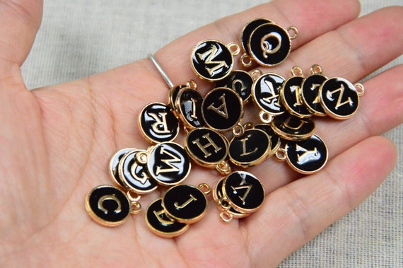 Initial letter hotsell charms