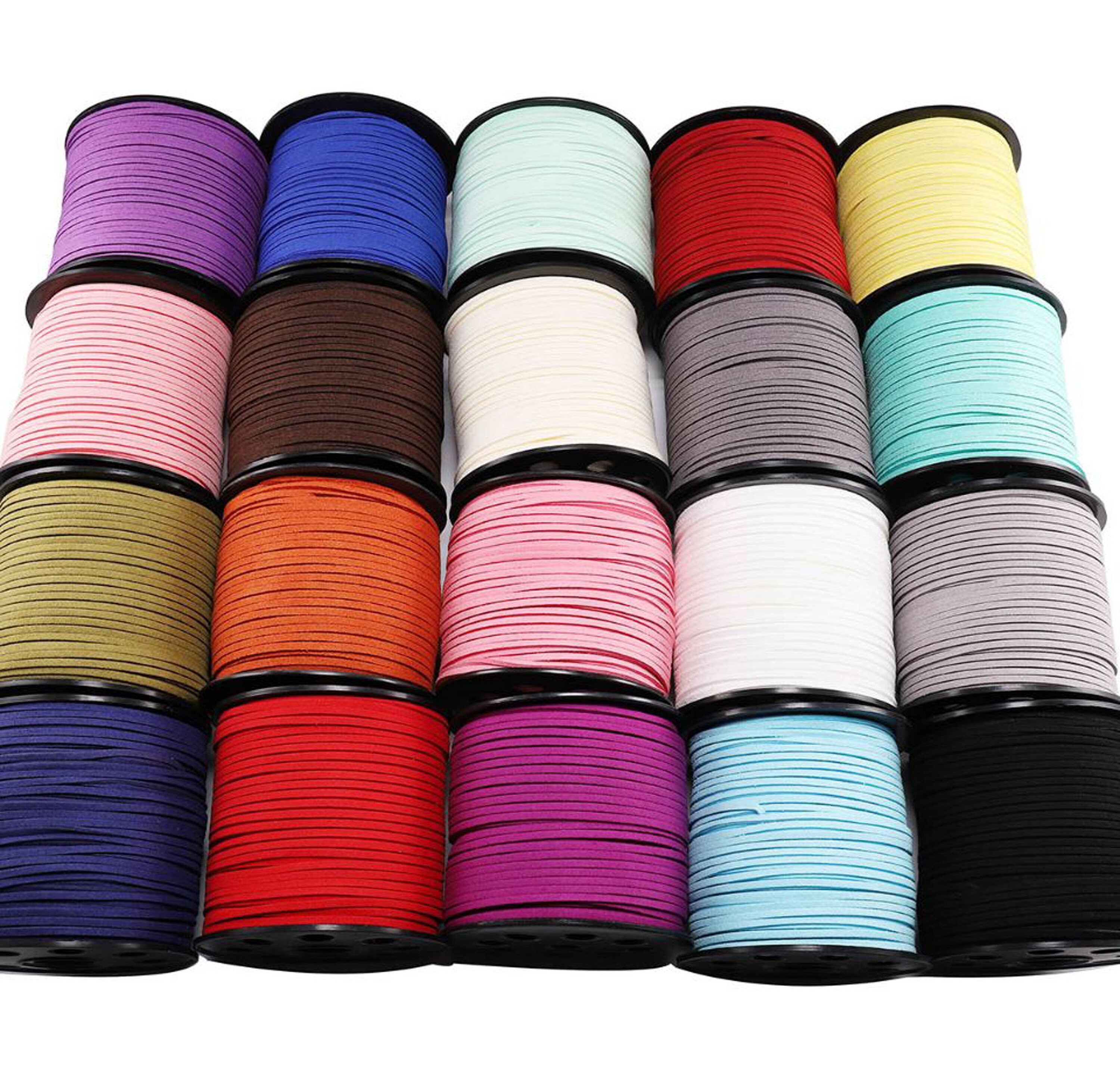 3mm Faux Suede Cord, 5 Metres, CHOICE of Colours, Suedette Cord for  Jewellery Making or Craft, Necklace Leather, 3mm Suede Feel Cord 