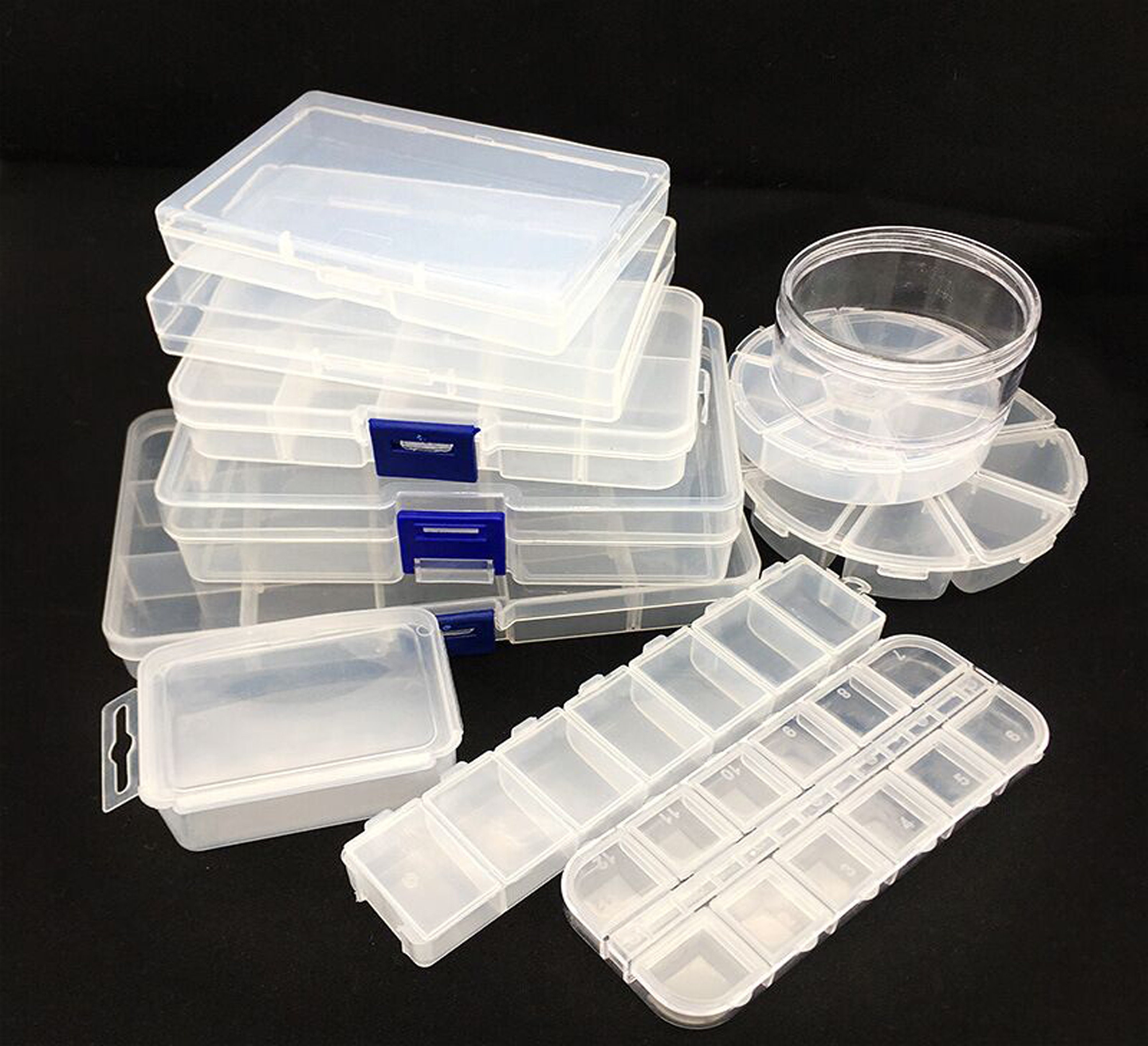 factory price clear/transparent box plastic storage