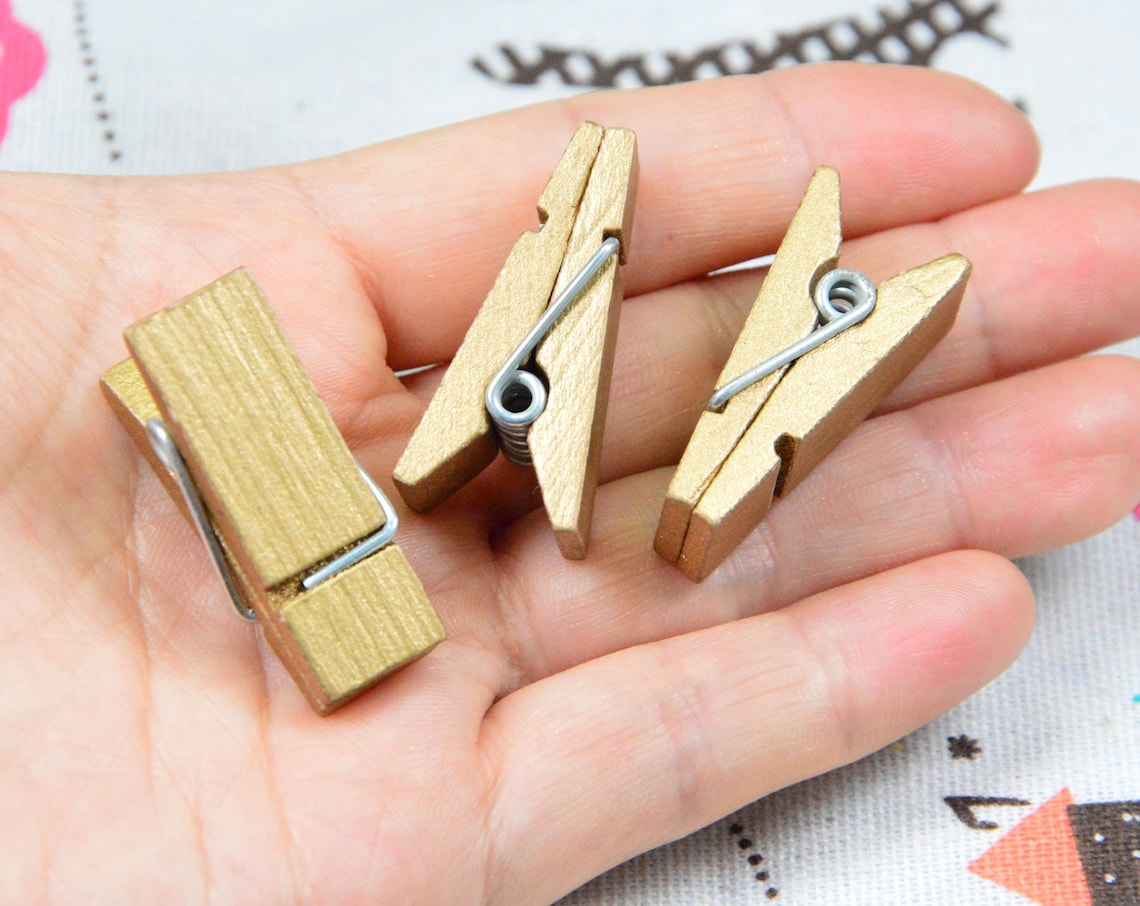 20pcs/50pcs Wooden Pegs Wooden Clothespins Clothes Clips Etsy