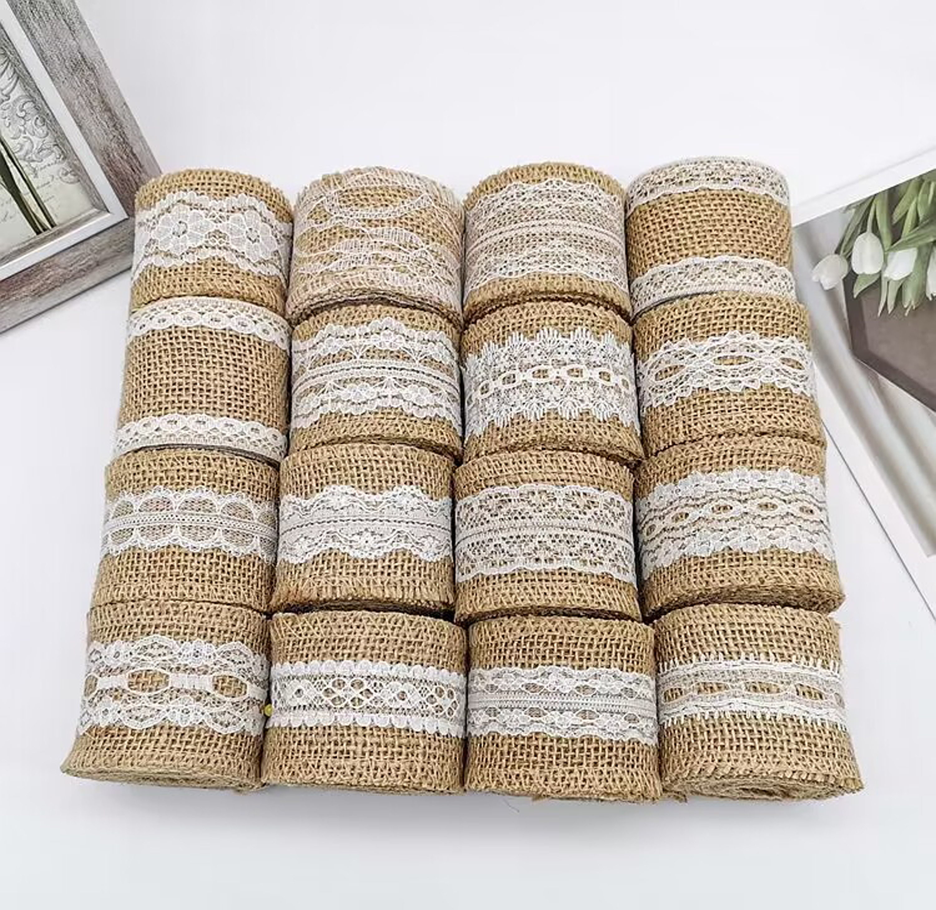 Burlap Roll Lace Lace Jute Roll Burlaps For Diy Home Wedding