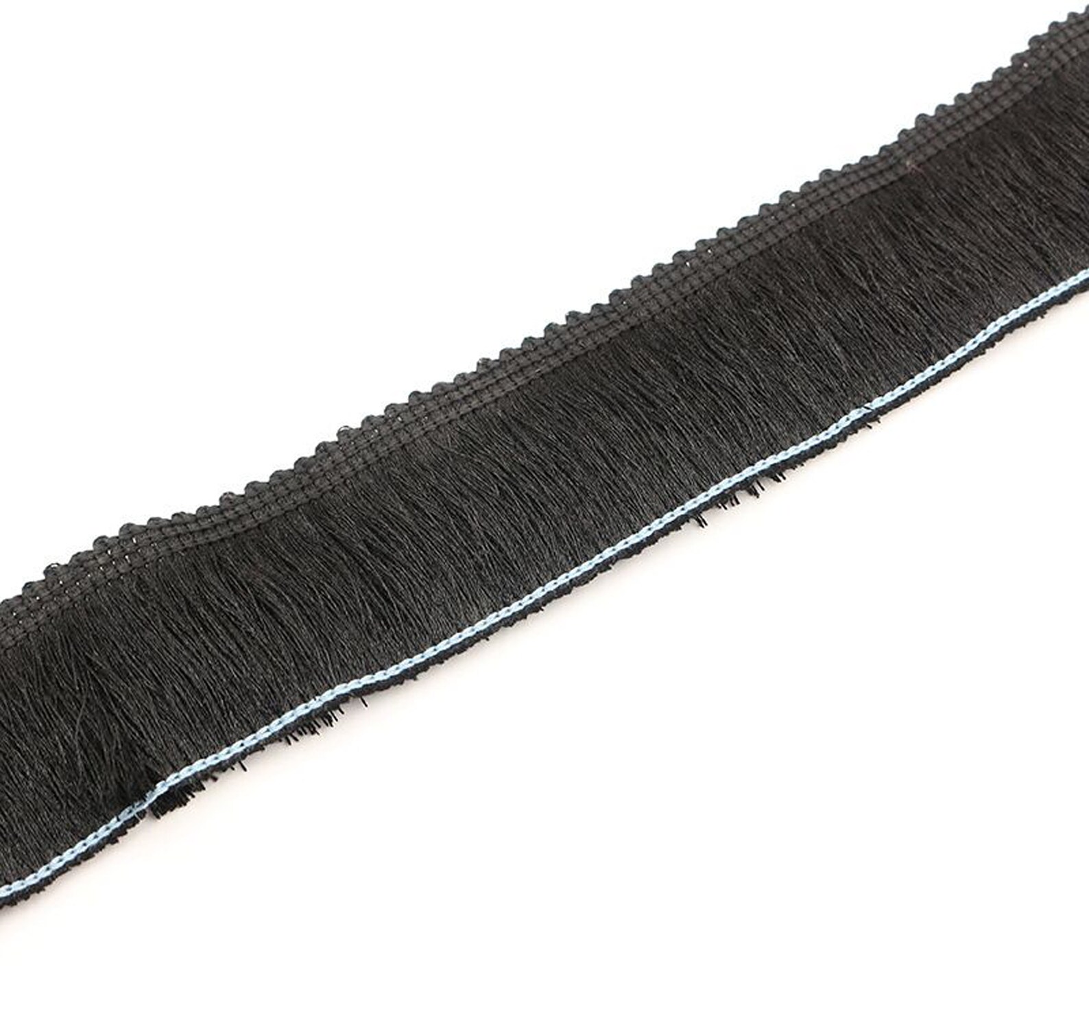 10ft 1.1'' Wide Silk Fringe Trim Thick Silky Brush Etsy