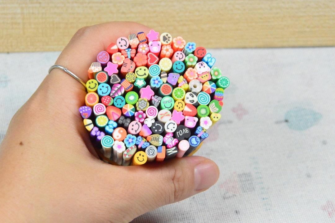 20pcs/50pcs Polymer Clay Sticks, Assorted Style Polymer Clay Canes