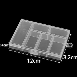 Assorted plastic box, Clear plastic box jewelry organizer box, Transparent box bead storage container box, choose you like image 6