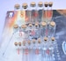 50 pieces Small Glass Bottles With Corks, glass vials, mixed size - you choose the size 