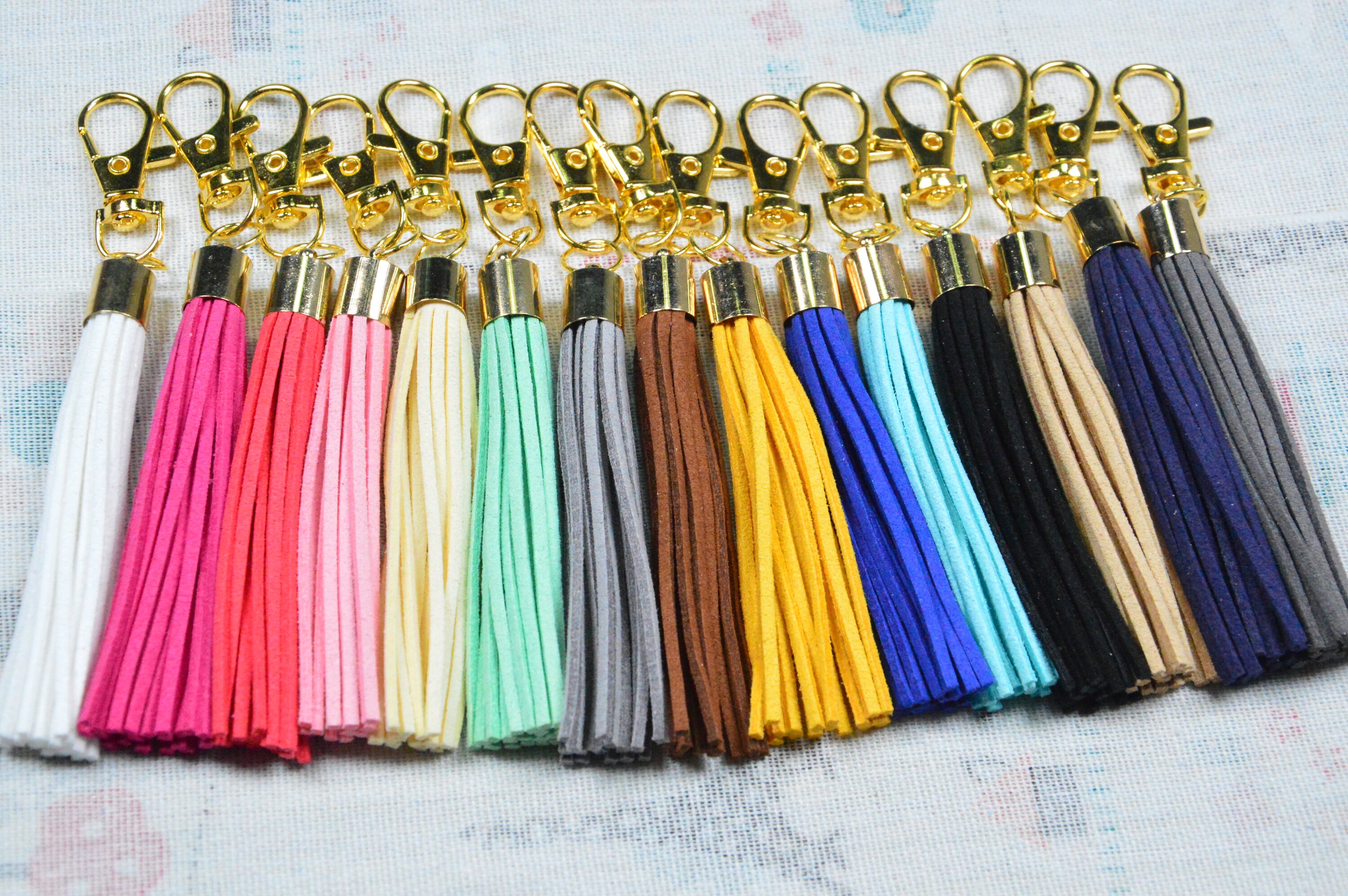 Tassel Keychain Bulk Tassels for Bracelet Making Tassel Keychains for Women