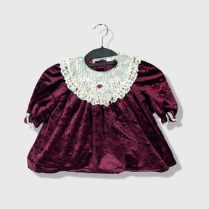 christmas dresses size 18 months Touched by Nature Infant and Baby Girl Organic Cotton Long-Sleeve Dresses, Christmas Cookies