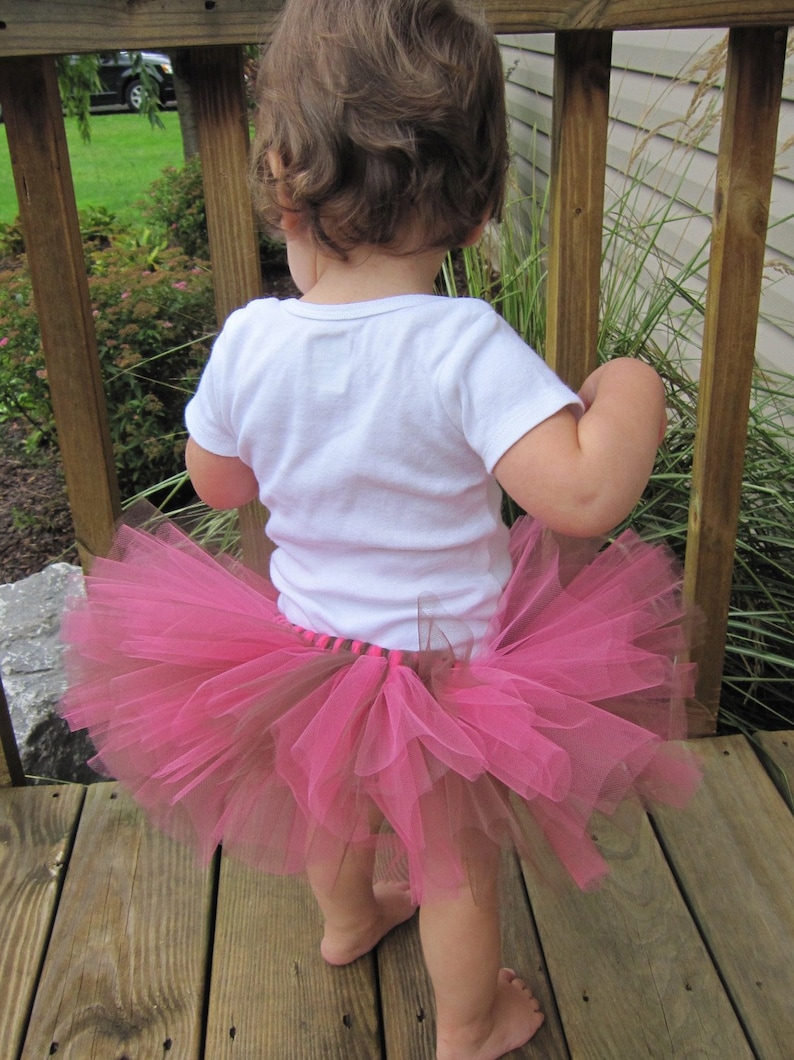 hot pink baby tutu