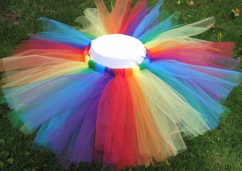 Diseña tu propio tutú infantil: falda de tul personalizada, tallas 5-8 imagen 3