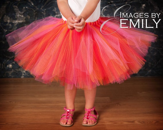 Design Your Own Child Tutu: Custom Tulle Skirt, Sizes 5-8
