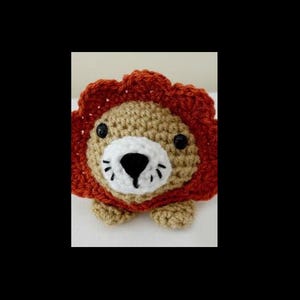 Cute Lion Crochet Pattern PDF – Amigurumi Lion Tutorial – Digital Download E-Book for Beginners
