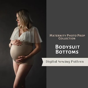 Maternity Sewing Patterns Bundle – Digital Sewing Pattern PDF for Pregnancy Clothes – Instant Download