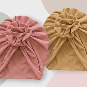 Headwrap PDF Pattern & Tutorial - Newborn to Adult Sizes - Digital Turban, Top Knot, Fabric Rose Wraps