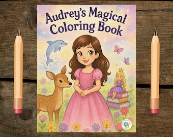 Personalized Coloring Book, Custom Coloring Book, Travel Coloring Book, Personalized Coloring Pages, Custom Coloring Pages, Kids' Coloring