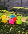Ditto Handmade Clear Multi-color mini figures product logo