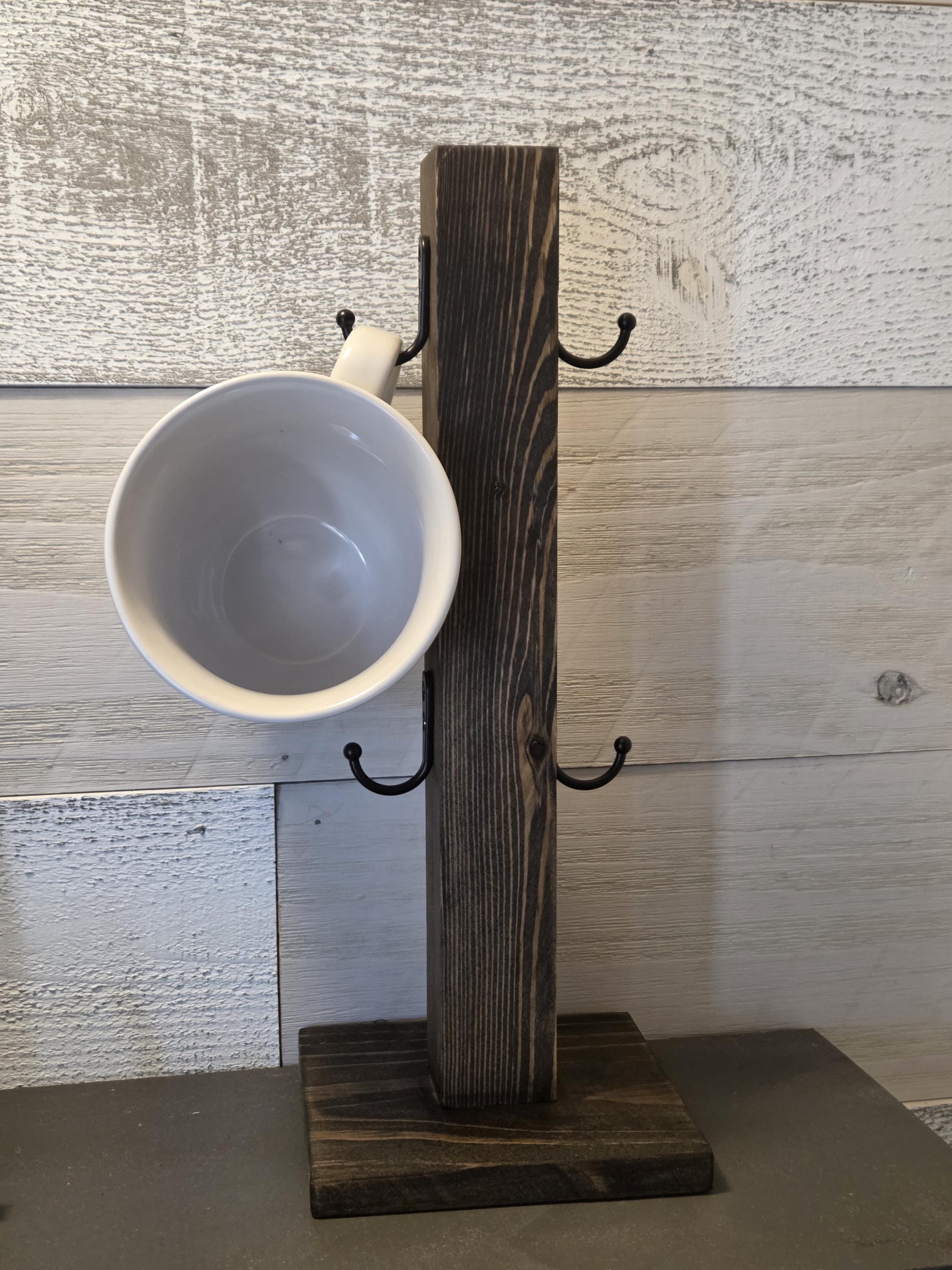 Rustic Coffee Mug Tree