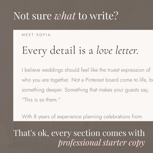 WordPress Theme for Wedding Planners, Florists & Coordinators | Luxury Website Template | No Coding Required image 16