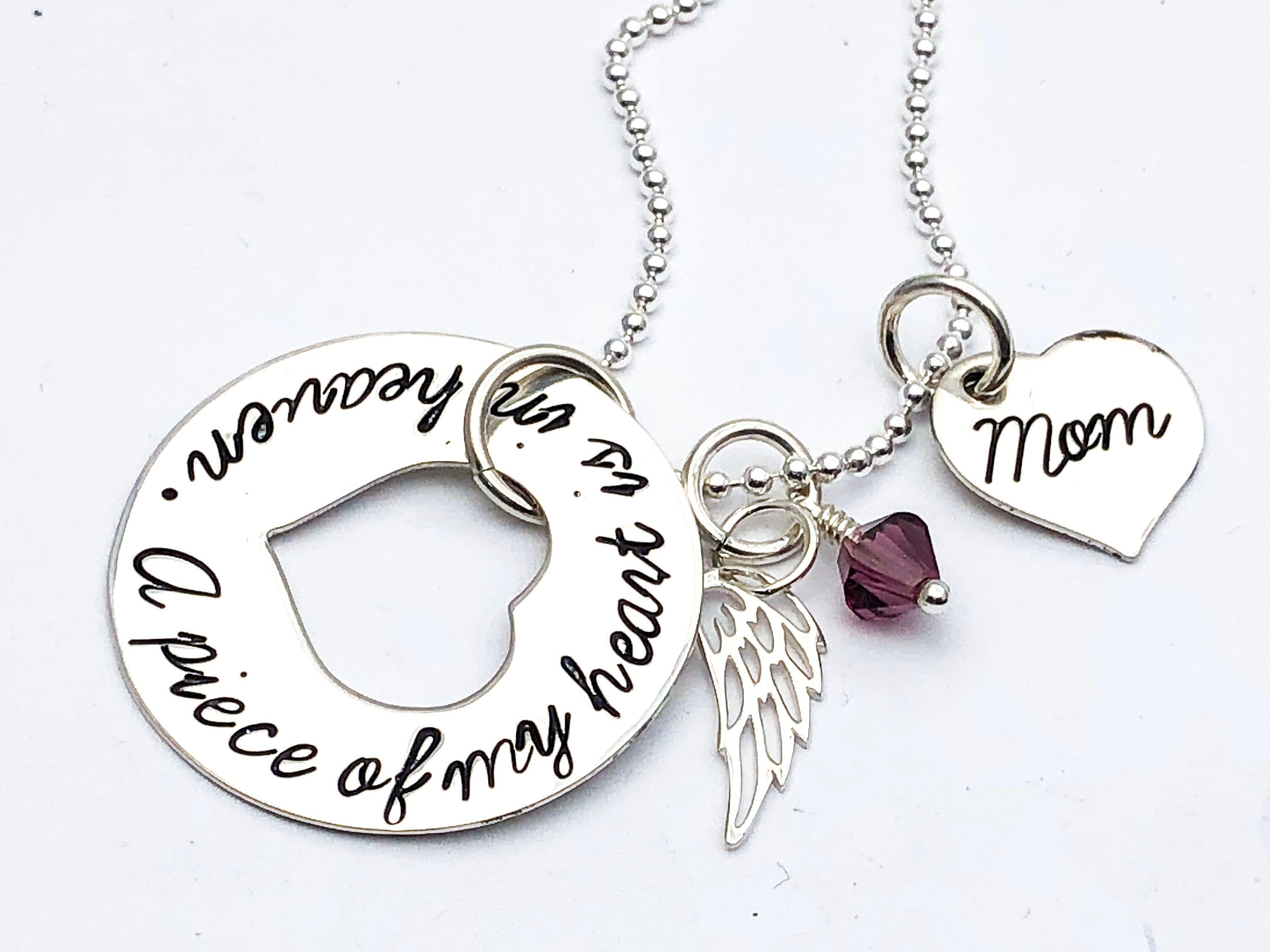 Infant Loss Necklace Gift Loss of Mother or Father Baby Loss Etsy