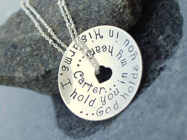Memorial Necklace Sympathy Gift Loss of Mother Loss of Baby Jewelry for Baby Loss Child Loss Loss of Father Infant Loss
