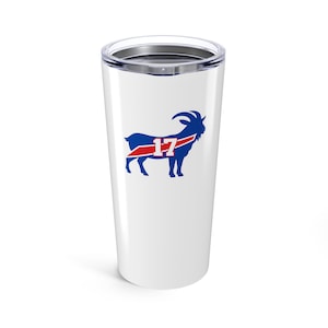 Tailgating Tumbler, Buffalo Bills Fan Gift, Football Drinkware, Sports Beverage Cup, Personalized Tumbler, Customized Travel Mug, NFL