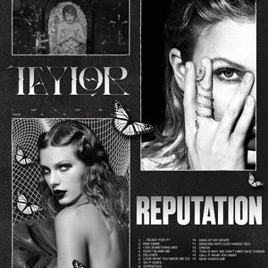 Poster dell'era Dark Pop - Download digitale / Arte murale estetica audace ispirata a un'epoca musicale audace