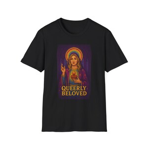 Queerly Beloved: Madonna Shirt -- Iconic LGBTQ+ Music Legend Tee, Sassy Pop Culture Tribute, Vintage Pride Energy
