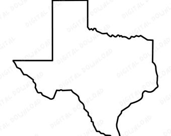 Texas SVG PNG | Texas Umriss SVG | Zustand Silhouette Schnittdatei | Lone Star Zustand Schmuck | Heimatland SVG | Cricut Texas Form