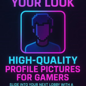 Gamer Profile Picture — Digital Avatar for Discord, Twitch, and YouTube