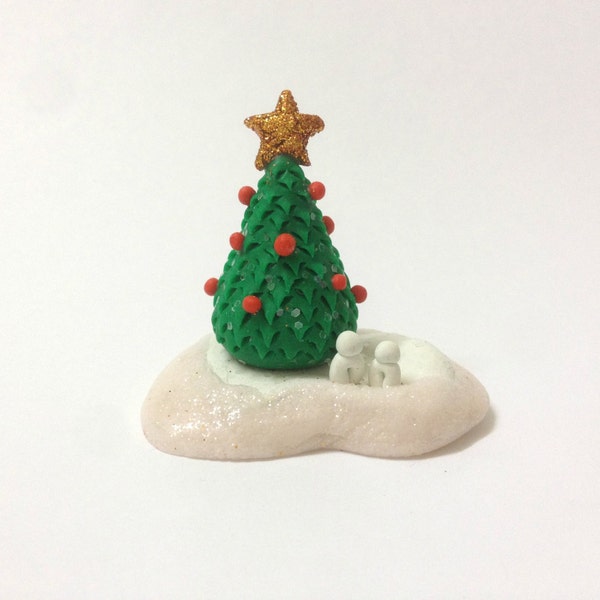 Christmas Tree Keepsake Decor Miniature