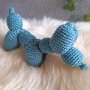 Crochet Balloon Animal Dog Amigurumi | Cute Balloon Animal Plushie