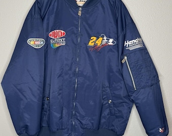 Vintage 90s Jeff Gordon Pepsi Racing Nascar Jacket - Chase